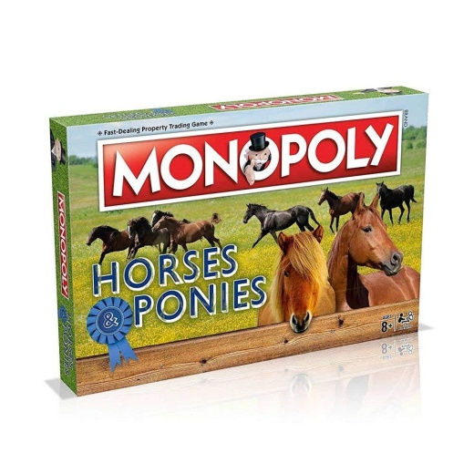 Monopoly - Horses And Ponies ryhmässä SEURAPELIT / Perhepelit @ Spelexperten (WIN0165)