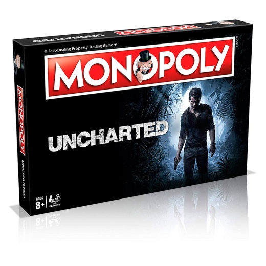 Monopoly - Uncharted ryhmässä SEURAPELIT / Perhepelit @ Spelexperten (WIN0189)