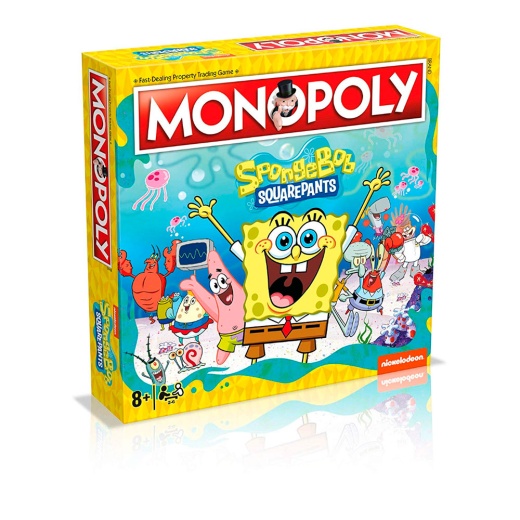 Monopoly - Spongebob Squarepants ryhmässä SEURAPELIT / Perhepelit @ Spelexperten (WIN0401)