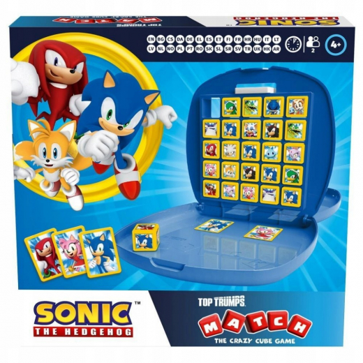 Top Trumps Match - Sonic the Hedgehog (FI) ryhmässä SEURAPELIT / Lastenpelit @ Spelexperten (WIN0667)
