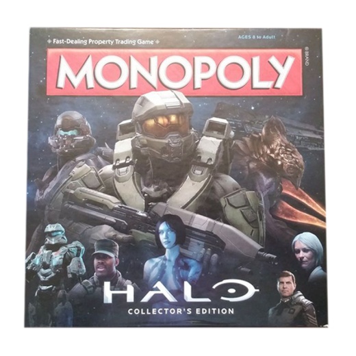 Monopoly: Halo Collectors Edition ryhmässä SEURAPELIT / Perhepelit @ Spelexperten (WIN2057)