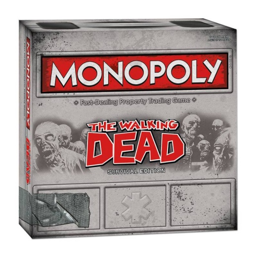 Monopoly: The Walking Dead - Survival Edition ryhmässä  @ Spelexperten (WIN21470)