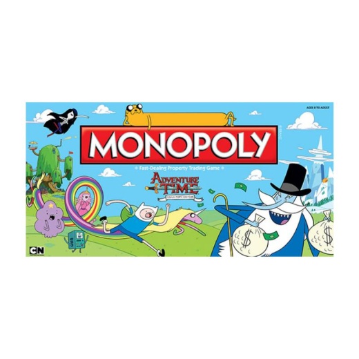 Monopoly: Adventure Time Collectors Edition ryhmässä SEURAPELIT / Strategiapelit @ Spelexperten (WIN21487)