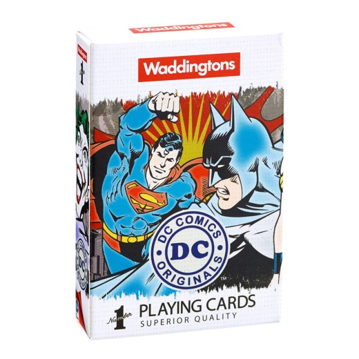 DC Comics Retro Playing Cards ryhmässä SEURAPELIT / Pokeri & kasino / Design @ Spelexperten (WIN2244)