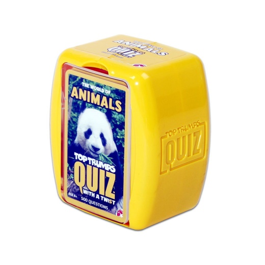 Top Trumps Quiz - Animals ryhmässä SEURAPELIT / Perhepelit @ Spelexperten (WIN2746)