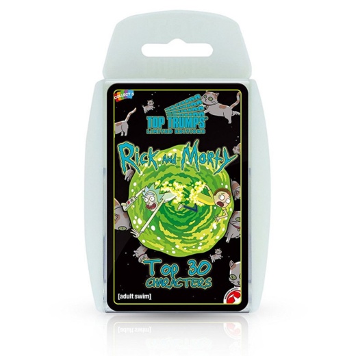 Top Trumps - Rick & Morty ryhmässä @ Spelexperten (WIN3194)