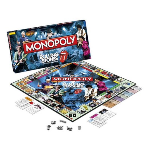 Monopoly: The Rolling Stones Collectors Edition ryhmässä SEURAPELIT / Perhepelit @ Spelexperten (WIN3282)