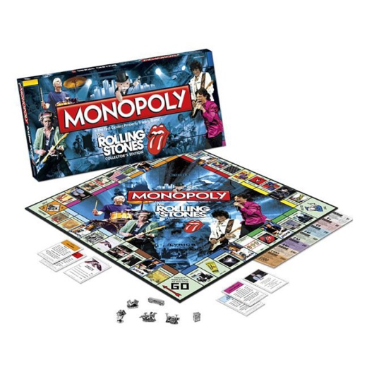 Monopoly: The Rolling Stones Collectors Edition ryhmässä  @ Spelexperten (WIN3282)