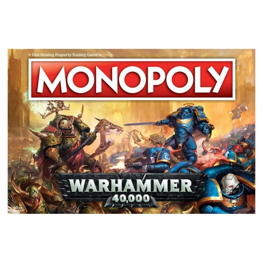 Monopoly: Warhammer 40,000 ryhmässä SEURAPELIT / Perhepelit @ Spelexperten (WIN35484)