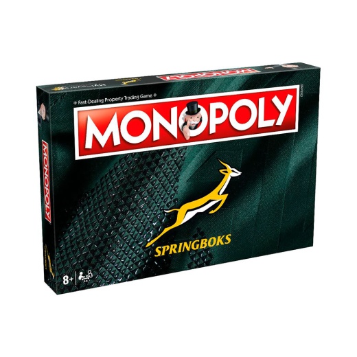 Monopoly - Springboks ryhmässä SEURAPELIT / Perhepelit @ Spelexperten (WIN3551)