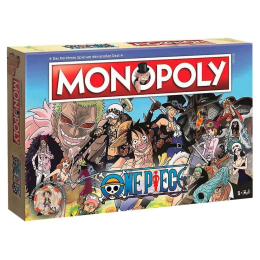 Monopoly - One Piece ryhmässä SEURAPELIT / Perhepelit @ Spelexperten (WIN3694)