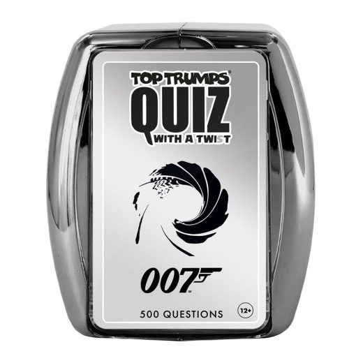Top Trumps Quiz - James Bond 007 ryhmässä SEURAPELIT / Korttipelit @ Spelexperten (WIN3963)