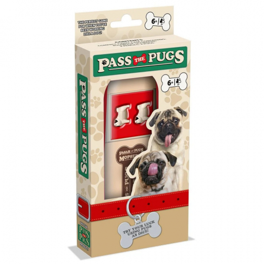Pass the Pugs (Heitä Mopsia) (EN) ryhmässä SEURAPELIT / Lastenpelit @ Spelexperten (WIN4192)