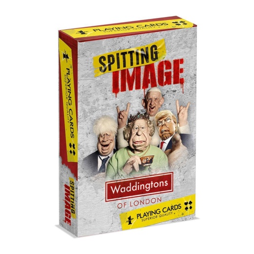 Spitting Image Playing Cards ryhmässä SEURAPELIT / Pokeri & kasino / Design @ Spelexperten (WIN4331)