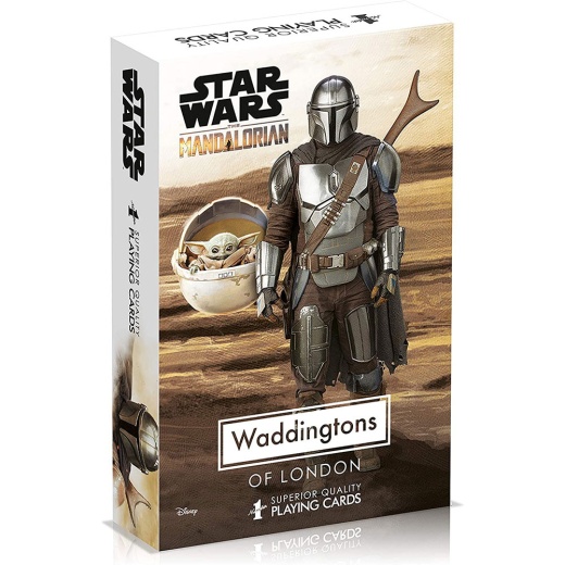 Star Wars The Mandalorian Playing Cards ryhmässä SEURAPELIT / Pokeri & kasino / Design @ Spelexperten (WIN4342)