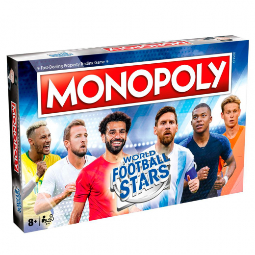 Monopoly - World Football Stars ryhmässä SEURAPELIT / Perhepelit @ Spelexperten (WIN4585)