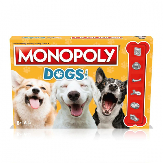 Monopoly - Dogs ryhmässä SEURAPELIT / Perhepelit @ Spelexperten (WIN5026)