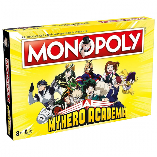 Monopoly - My Hero Academia ryhmässä SEURAPELIT / Perhepelit @ Spelexperten (WM00826)