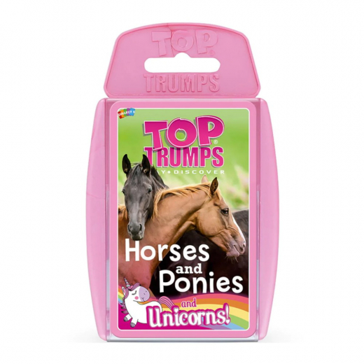 Top Trumps - Horses and Ponies and Unicorns ryhmässä SEURAPELIT / Korttipelit @ Spelexperten (WM01590)