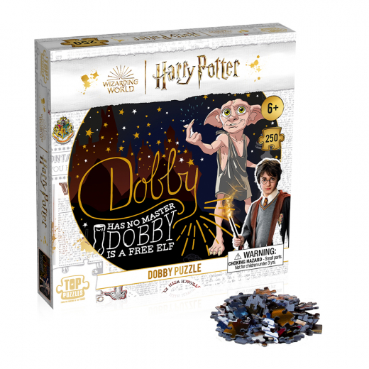Palapeli - Harry Potter Dobby 250 palaa ryhmässä PALAPELIT / < 750 palaa @ Spelexperten (WM02695-ML1-6)