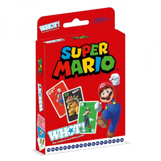 WHOT! Super Mario ryhmässä SEURAPELIT / Korttipelit @ Spelexperten (WM02857)
