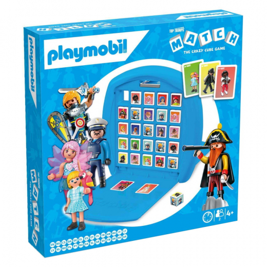 Top Trumps Match - Playmobil (FI) ryhmässä SEURAPELIT / Perhepelit @ Spelexperten (WM03779)