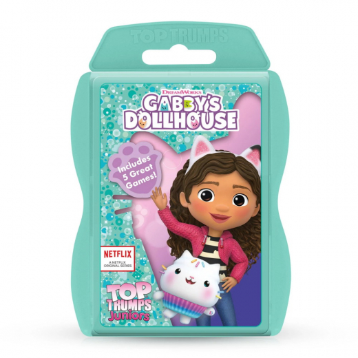 Top Trumps Juniors - Gabby's Dollhouse ryhmässä SEURAPELIT / Lastenpelit @ Spelexperten (WM04165)