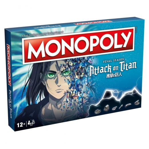 Monopoly - Attack on Titan: The Final Season ryhmässä SEURAPELIT / Perhepelit @ Spelexperten (WM04214)