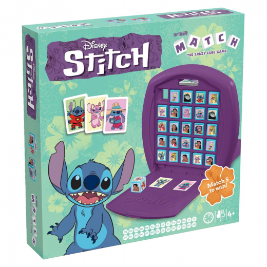 Top Trumps Match - Stitch (FI) ryhmässä SEURAPELIT / Perhepelit @ Spelexperten (WM04815)