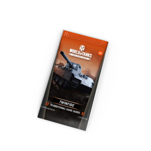 World of Tanks TCG: Twinfire Booster Pack ryhmässä UUTUUDET @ Spelexperten (WOT0008-BOS)