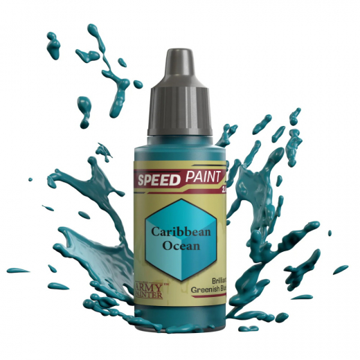 Army Painter: Speedpaint 2.0 - Caribbean Ocean ryhmässä SEURAPELIT / Tarvikkeet / Muut @ Spelexperten (WP2046)