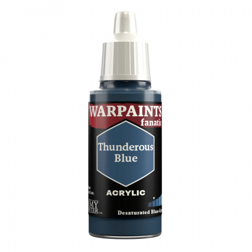Army Painter: Warpaints Fanatic - Thunderous Blue ryhmässä UUTUUDET @ Spelexperten (WP3014)