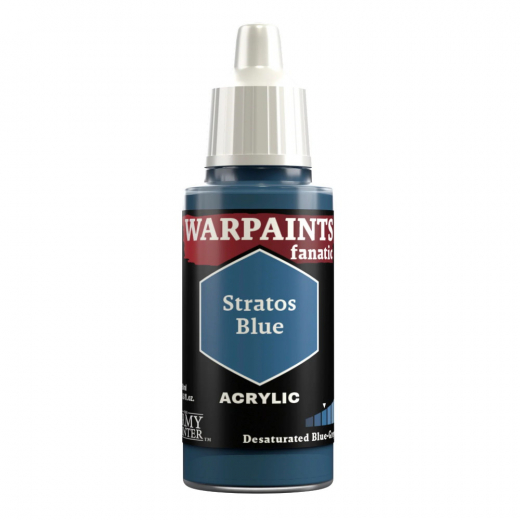 Army Painter: Warpaints Fanatic - Stratos Blue ryhmässä SEURAPELIT / Tarvikkeet / Muut @ Spelexperten (WP3015)