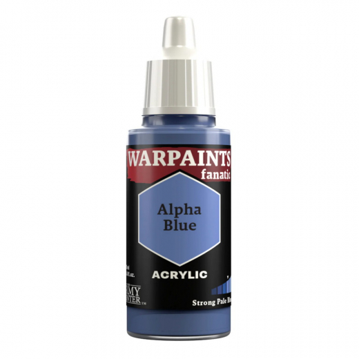 Army Painter: Warpaints Fanatic - Alpha Blue ryhmässä SEURAPELIT / Tarvikkeet / Muut @ Spelexperten (WP3022)