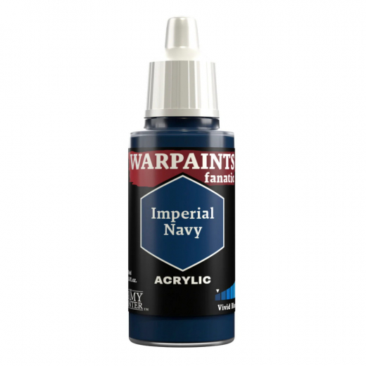 Army Painter: Warpaints Fanatic - Imperial Navy ryhmässä SEURAPELIT / Tarvikkeet / Muut @ Spelexperten (WP3025)