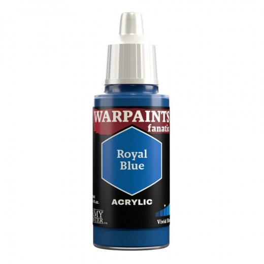 Army Painter: Warpaints Fanatic - Royal Blue ryhmässä SEURAPELIT / Tarvikkeet / Muut @ Spelexperten (WP3027)