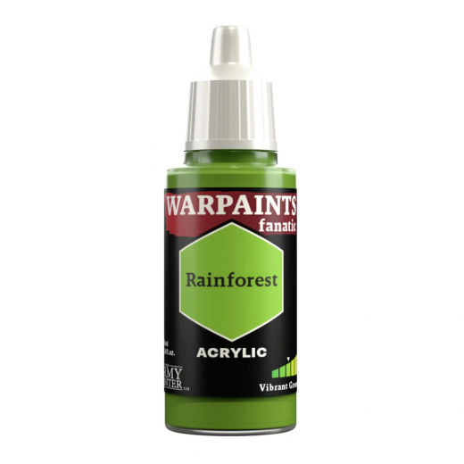 Army Painter: Warpaints Fanatic - Rainforest ryhmässä SEURAPELIT / Tarvikkeet / Muut @ Spelexperten (WP3057)