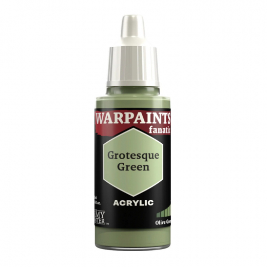 Army Painter: Warpaints Fanatic - Grotesque Green ryhmässä SEURAPELIT / Tarvikkeet / Muut @ Spelexperten (WP3072)