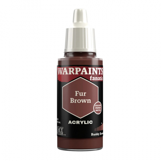 Army Painter: Warpaints Fanatic - Fur Brown ryhmässä SEURAPELIT / Tarvikkeet / Muut @ Spelexperten (WP3112)