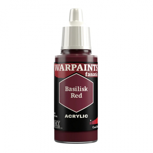 Army Painter: Warpaints Fanatic - Basilisk Red ryhmässä SEURAPELIT / Tarvikkeet / Muut @ Spelexperten (WP3115)