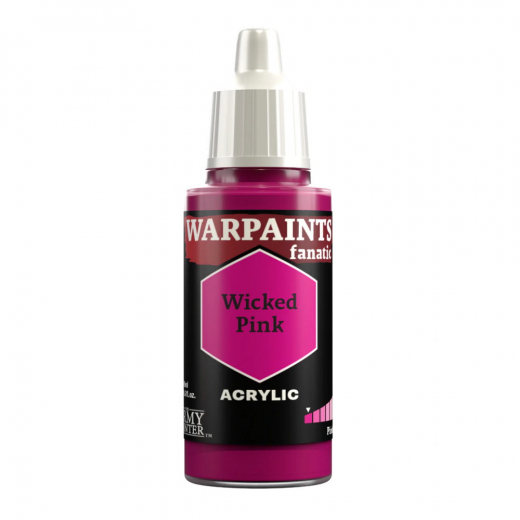 Army Painter: Warpaints Fanatic - Wicked Pink ryhmässä SEURAPELIT / Tarvikkeet / Muut @ Spelexperten (WP3121)
