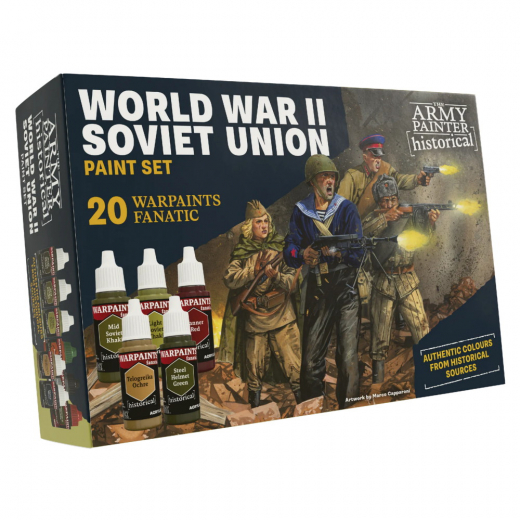 Army Painter: Historical - World War II Soviet Union Paint Set ryhmässä SEURAPELIT @ Spelexperten (WP8112)