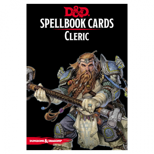 Dungeons & Dragons: Spellbook Cards - Cleric ryhmässä SEURAPELIT / Roolipelit / Dungeons & Dragons @ Spelexperten (WTCC5666)