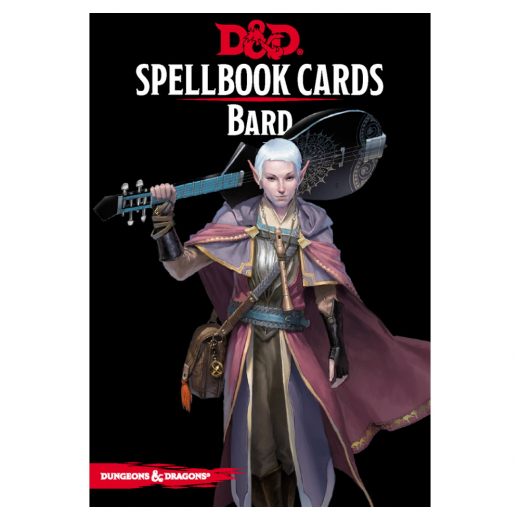 Dungeons & Dragons: Spellbook Cards - Bard ryhmässä SEURAPELIT / Roolipelit / Dungeons & Dragons @ Spelexperten (WTCC5672)