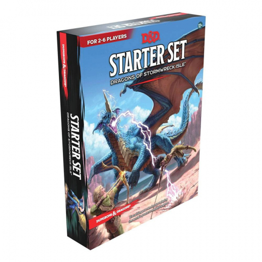 Dungeons & Dragons - Starter Set: Dragons of Stormwreck Isle ryhmässä SEURAPELIT / Roolipelit / Dungeons & Dragons @ Spelexperten (WTCD0995)