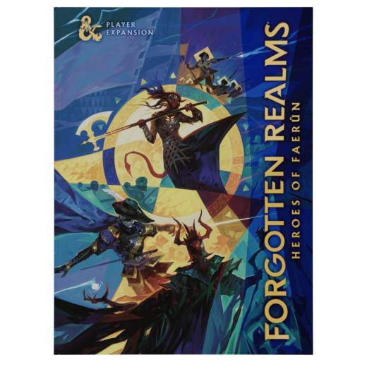 Dungeons & Dragons: Forgotten Realms - Heroes of Faerûn Alternate-Art Cover ryhmässä SEURAPELIT / Roolipelit / Dungeons & Dragons @ Spelexperten (WTCD4713)