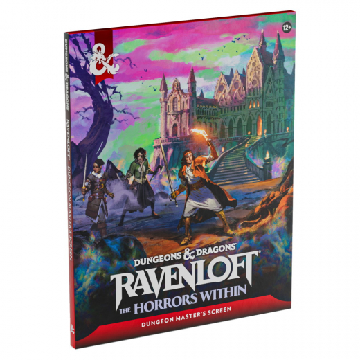 Dungeons & Dragons: Ravenloft - The Horrors Within Dungeon Master's Screen ryhmässä SEURAPELIT / Roolipelit / Dungeons & Dragons @ Spelexperten (WTCD6017)