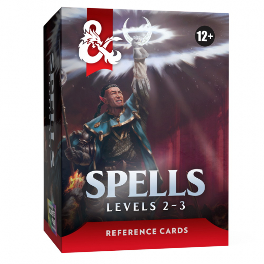 Dungeons & Dragons: Spells Levels 2-3 - Reference Cards ryhmässä SEURAPELIT / Roolipelit / Dungeons & Dragons @ Spelexperten (WTCD6037)