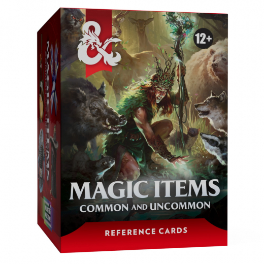 Dungeons & Dragons: Magic Items - Common and Uncommon - Reference Cards ryhmässä SEURAPELIT / Roolipelit / Dungeons & Dragons @ Spelexperten (WTCD6039)