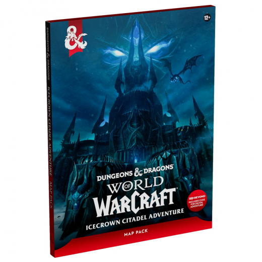 Dungeons & Dragons: World of Warcraft - Icecrown Citadel Adventure Map Pack ryhmässä SEURAPELIT / Roolipelit / Dungeons & Dragons @ Spelexperten (WTCD6347)